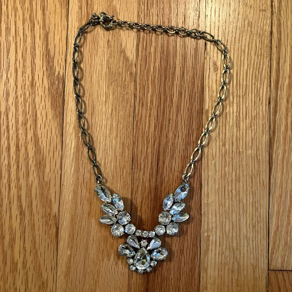J. Crew Jewelry - J. Crew rhinestone necklace